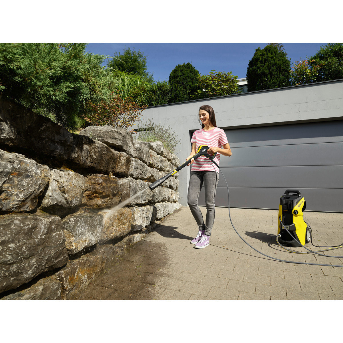 Nettoyeur haute pression Karcher K 7 Smart control flex - 180 bars - 600 L/h - flexible anti torsion 10m - connecté