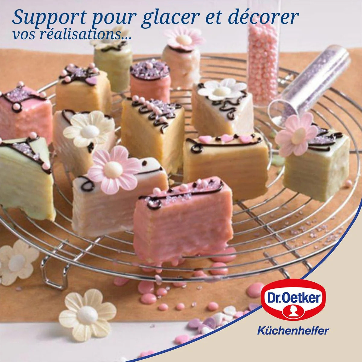 Grille de refroidissement pour gâteaux 32 cm Dr Oetker Divers