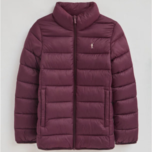 Giubbotto Salma Embroidery borgogna con logo Rigby Go