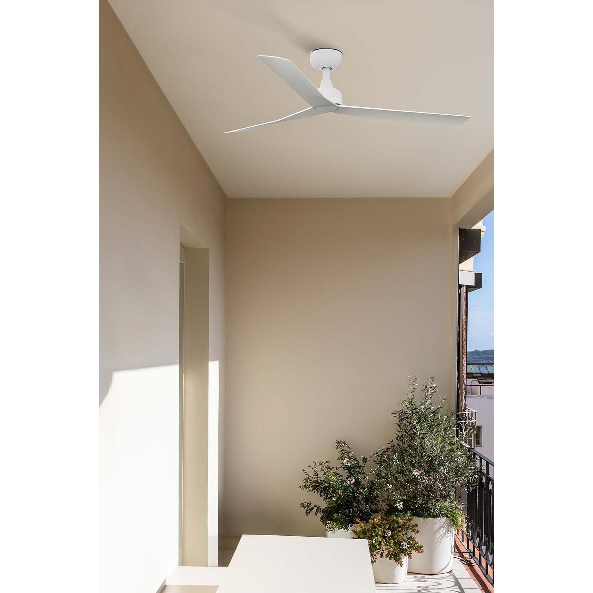 MARINE M Ventilateur de plafond blanc IP44