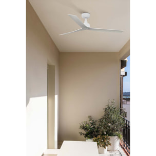 MARINE M Ventilateur de plafond blanc IP44