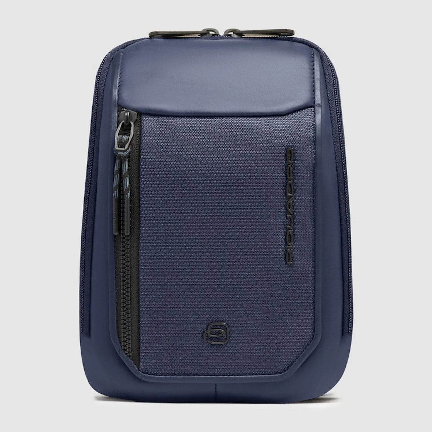 Piquadro Borsello porta iPad®mini in tessuto riciclato e pelle con tasca per CONNEQU 4.0