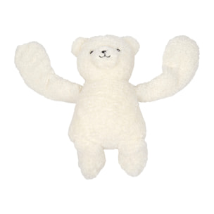 Peluche - JEUX 2 MOMES - Ours Calin Lestée - Blanc