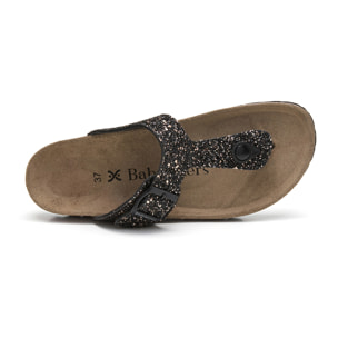 SANDALIA BABUNKERS NEGRO