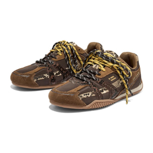 Zapatillas de Mujer Imola Snake con Estampado de Serpiente D.Franklin