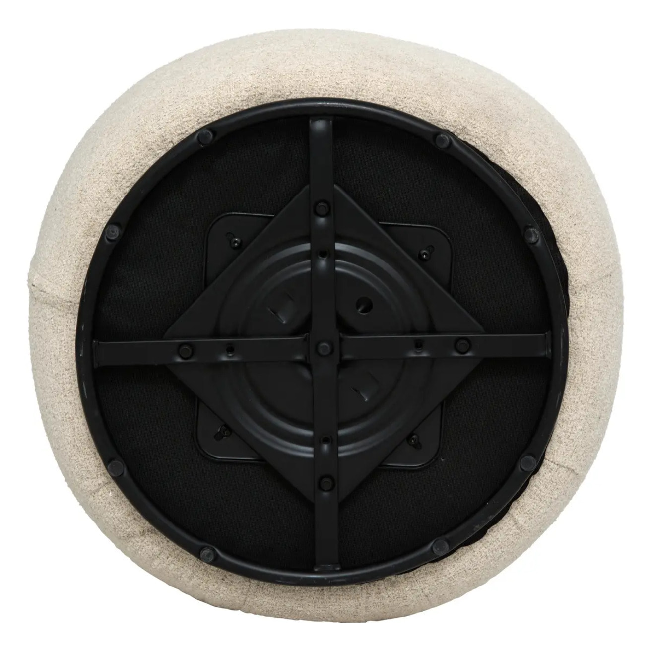 Fauteuil pivotant Sileo argile