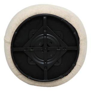 Fauteuil pivotant Sileo argile