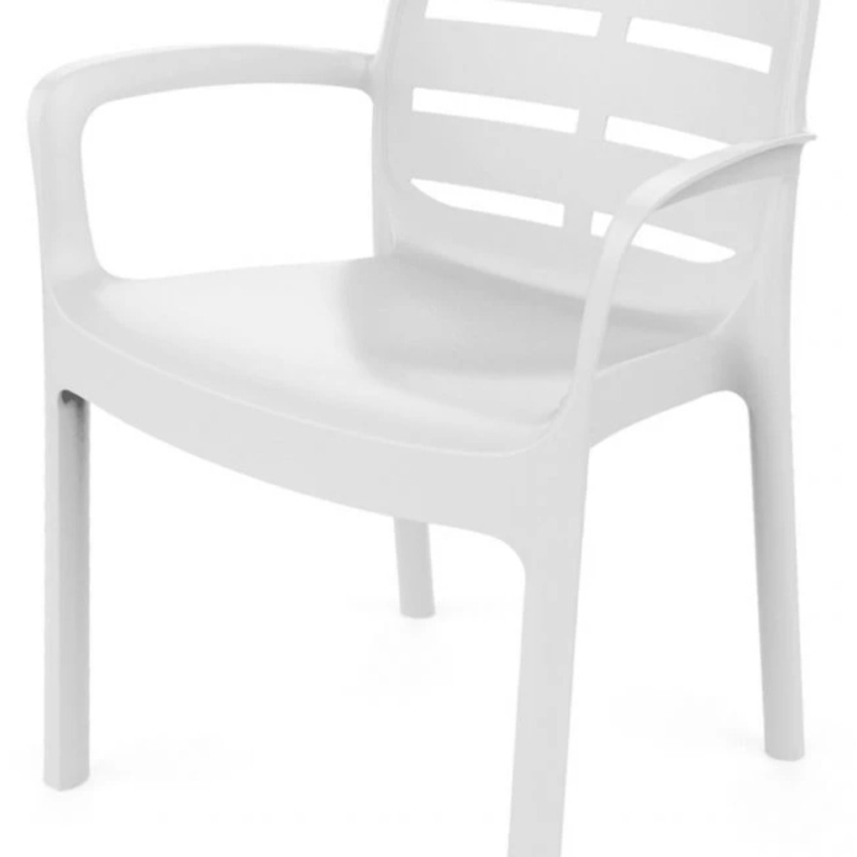 Pack 4 sillas de exterior Maui Blanco