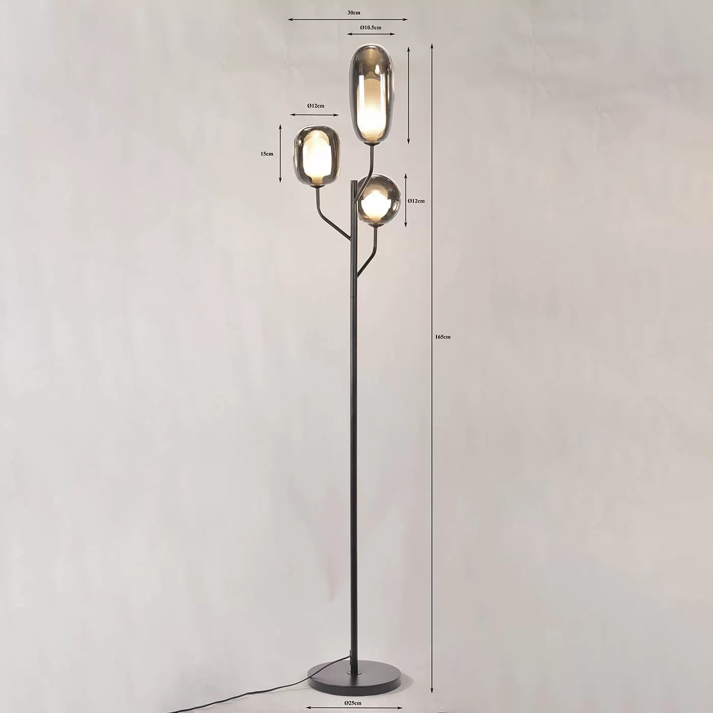 Lampadaire Columbo 164cm Kare Design