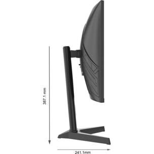 Ecran PC Gamer SKILLKORP M27 27" Incurvé 1500R WQHD 180Hz Fast VA HDMI 2.1 AMD FreeSync