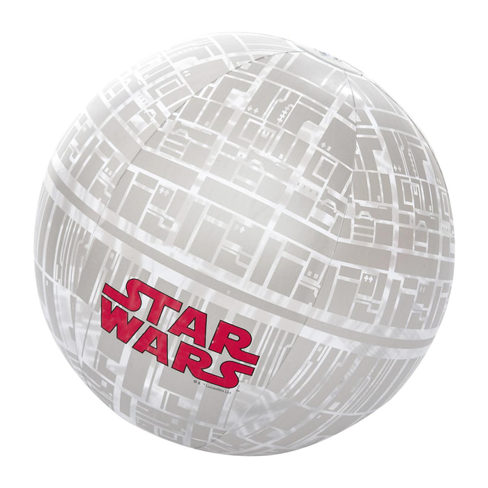 DAM Pelota de playa espacial Star wars 61 cm. 61x61x61 Cm. Color: Blanco