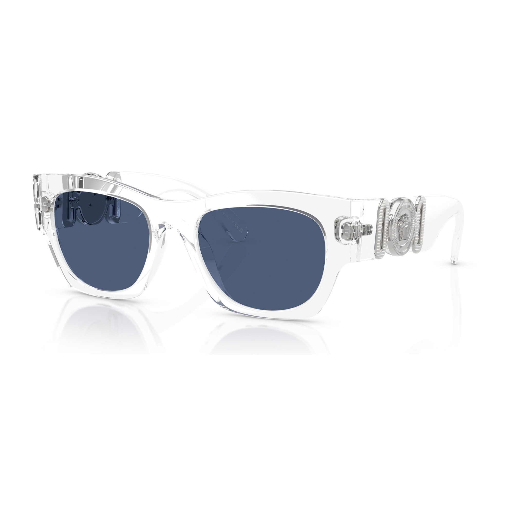 Versace Gafas de sol geométricas oversized VE4479U