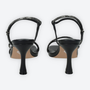 Sandali Donna Tata Italia Nero