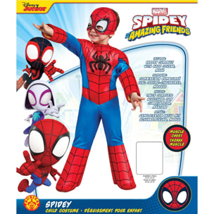 DISFRAZ SPIDEY MARVEL 2-3 AÑOS