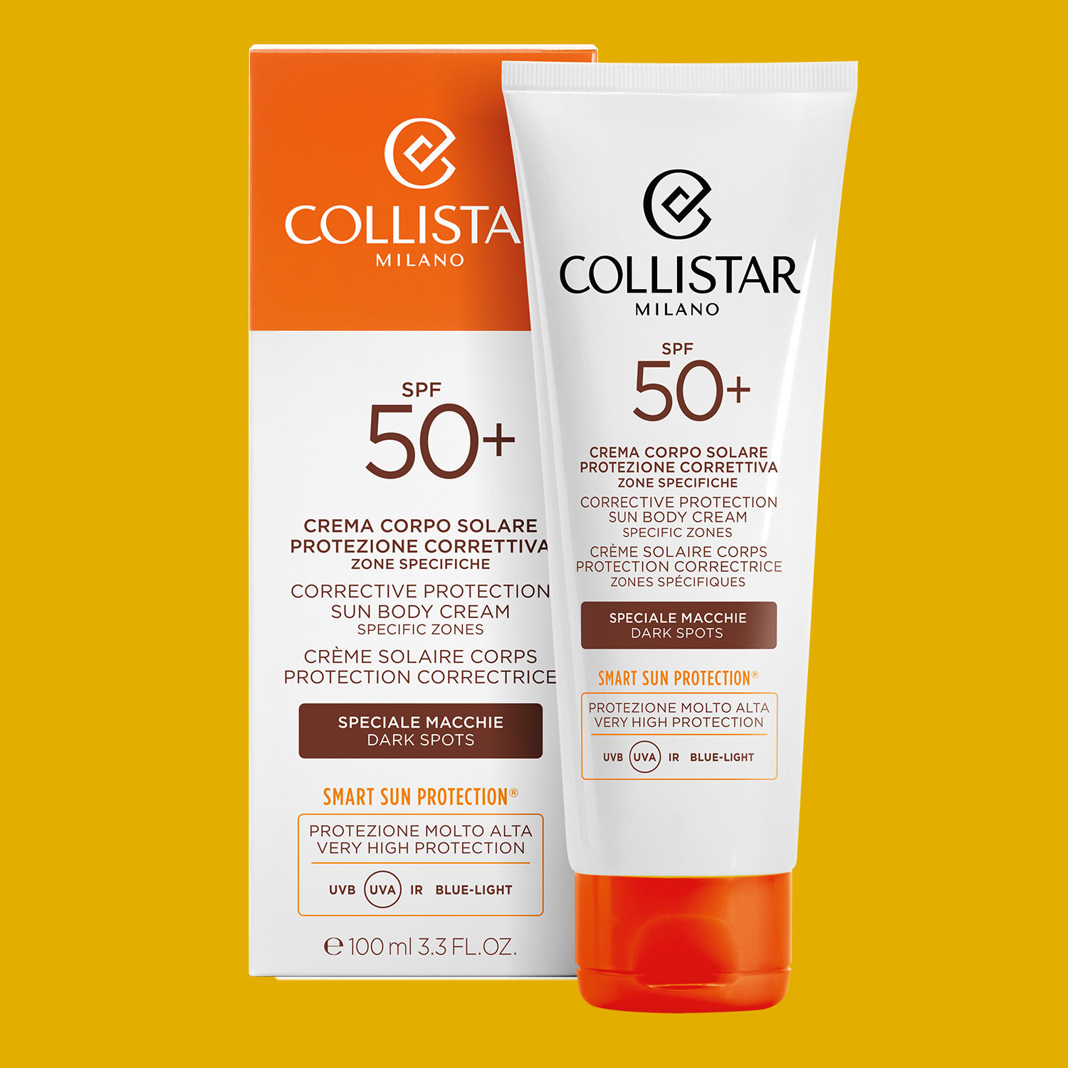 Crème Solaire Corps - Protection Correctrice Zones Spécifiques SPF 50+ - Special Taches 100 ml