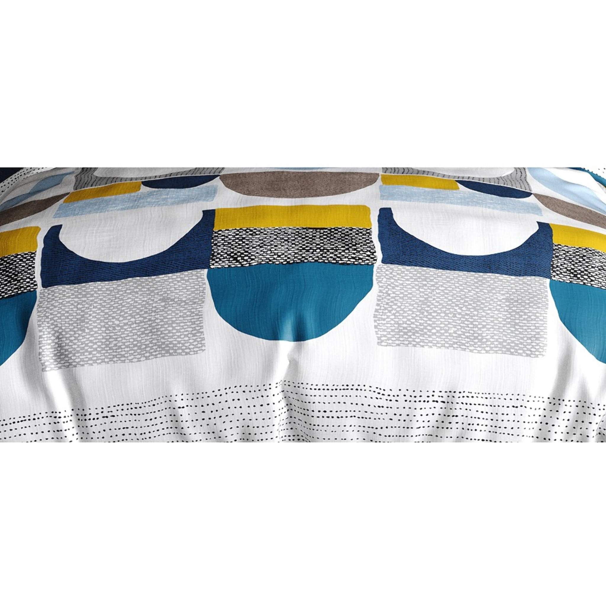 Parure Housse De Couette 3pcs 100% Coton 57fils Astra