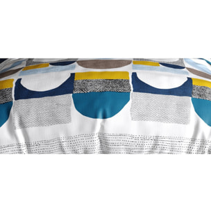 Parure Housse De Couette 3pcs 100% Coton 57fils Astra