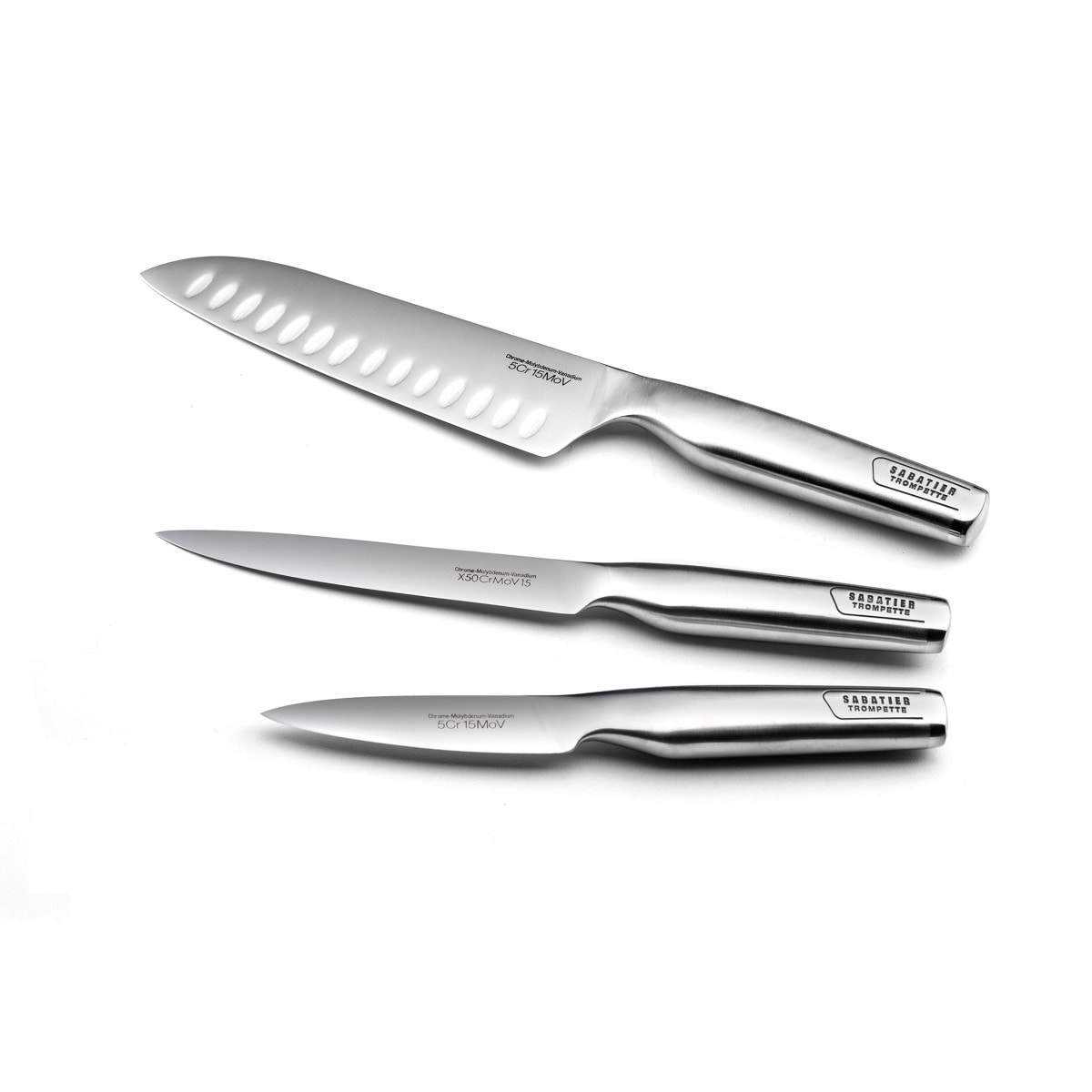 Asean - Juego de 3 cuchillos de cocina
