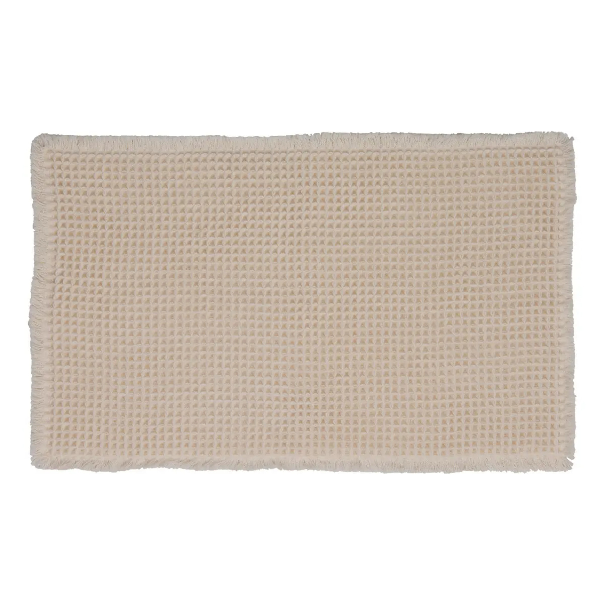 Tapis Waffle 80x50cm beige