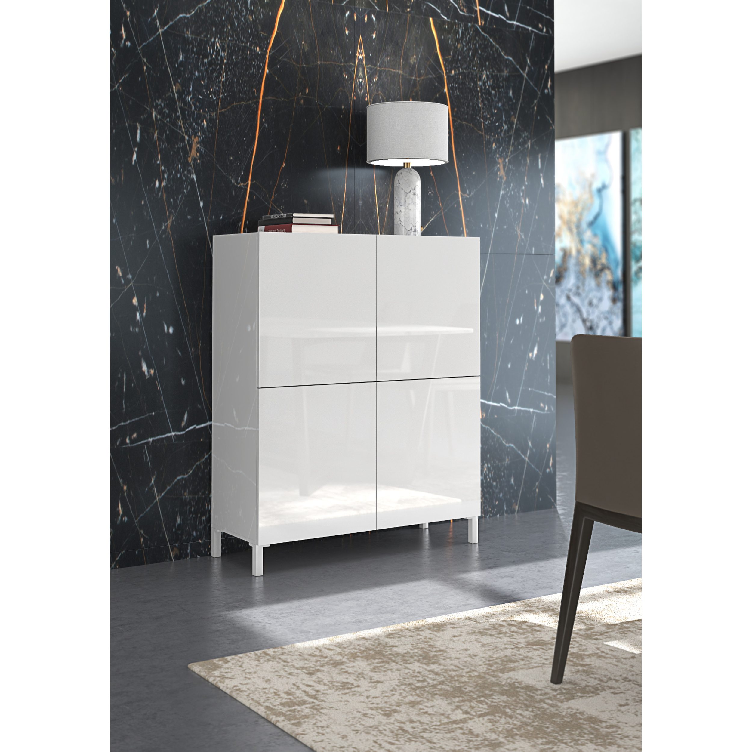 Tomasucci EDDY haute mobile Blanc