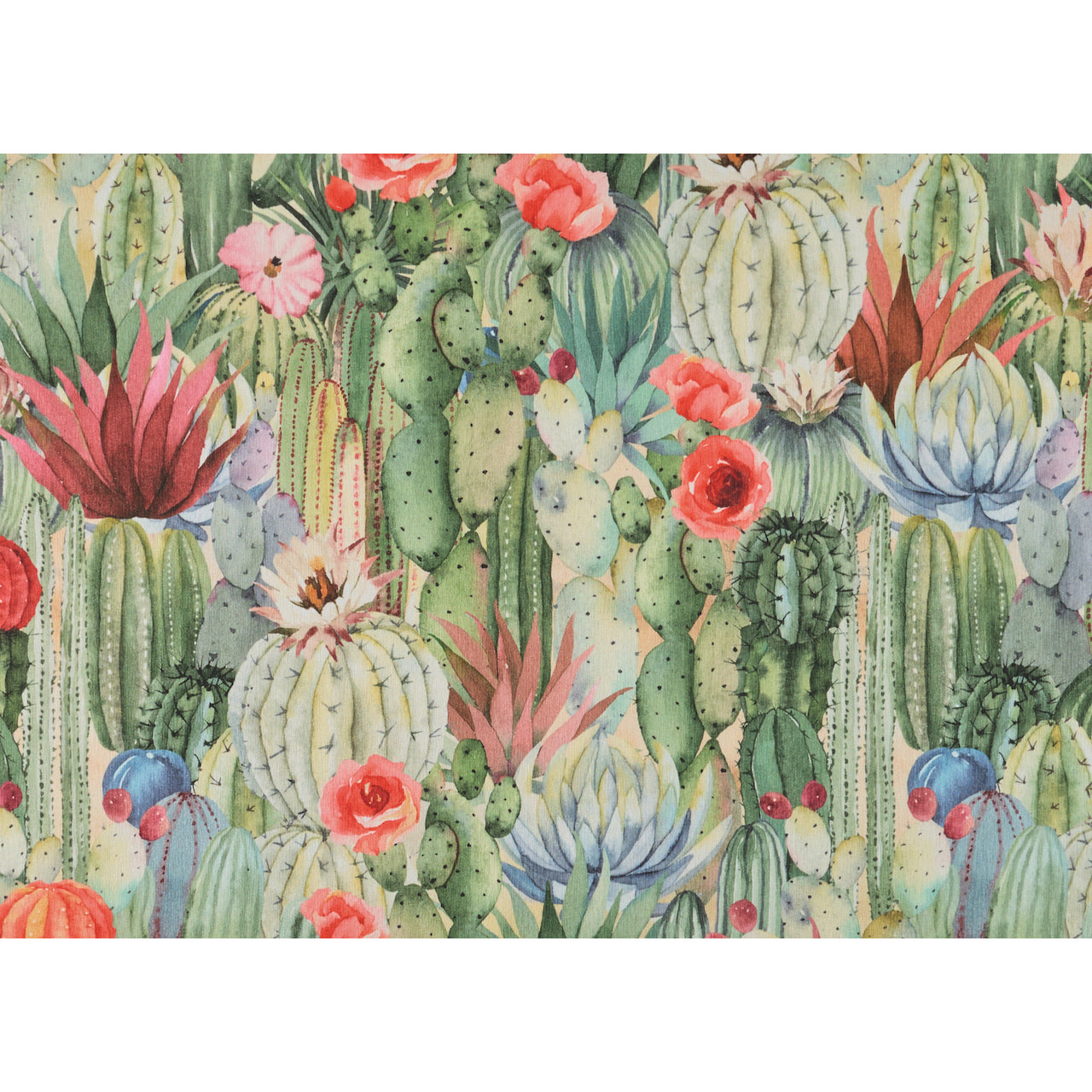 Tappeto Passatoia Cucina Con Retro Antiscivolo Antisfilo Linea Futura Tropicale