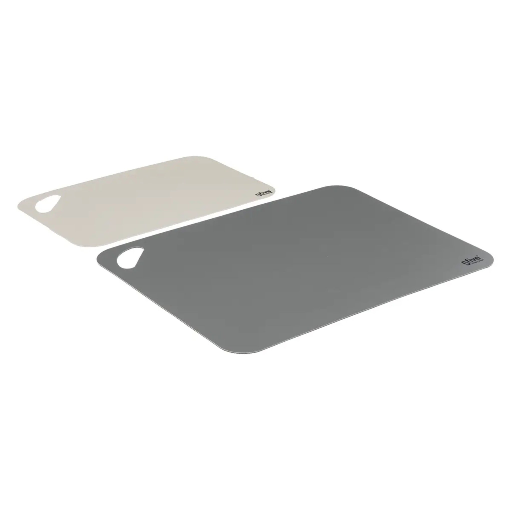 Lot de 2 planches à découper flexibles gris