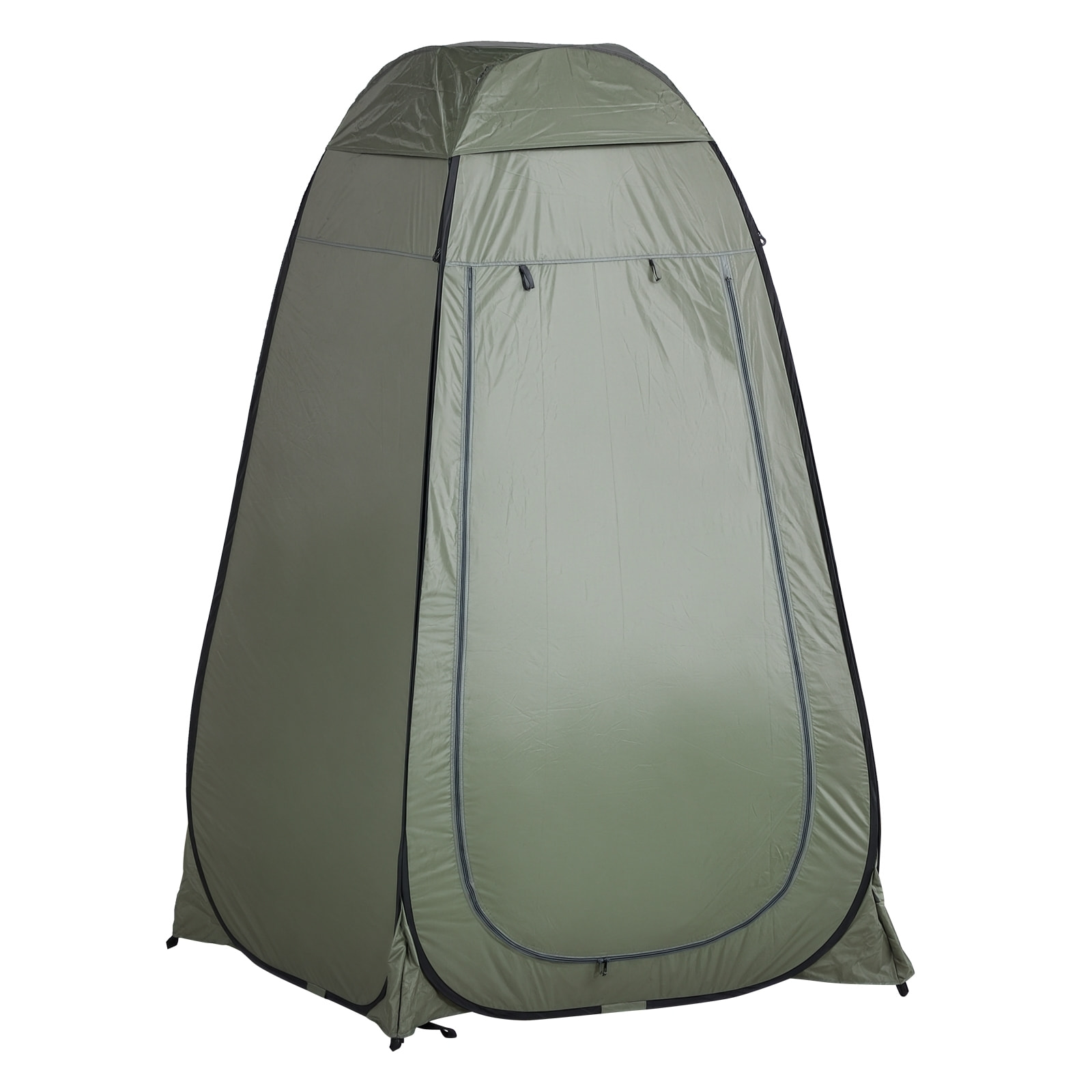 Tienda de Ducha Pop-Up Tienda de Privacidad Portátil Tienda Instantánea con Bolsa de Transporte para Baño Vestuario Cambiador 120x120x190 cm Verde