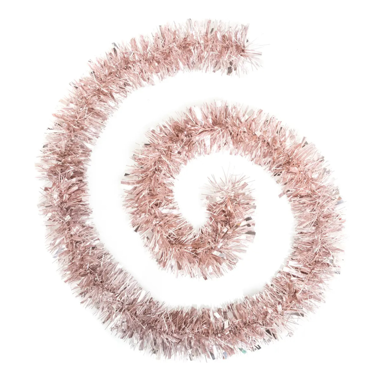 Guirlande de Noël Brillant Mate 100 x 6 x 2 M Rose