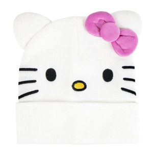 Gorro de punto infantil "Hello Kitty"