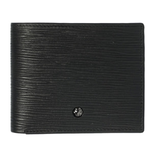 Portafoglio uomo in vera pelle - Modello Valerian Prime - Casual - 11.5 x 9.5 x 1.5 cm