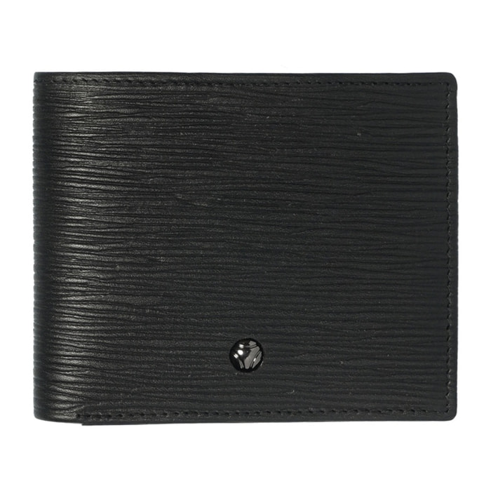 Portafoglio uomo in vera pelle - Modello Valerian Prime - Casual - 11.5 x 9.5 x 1.5 cm