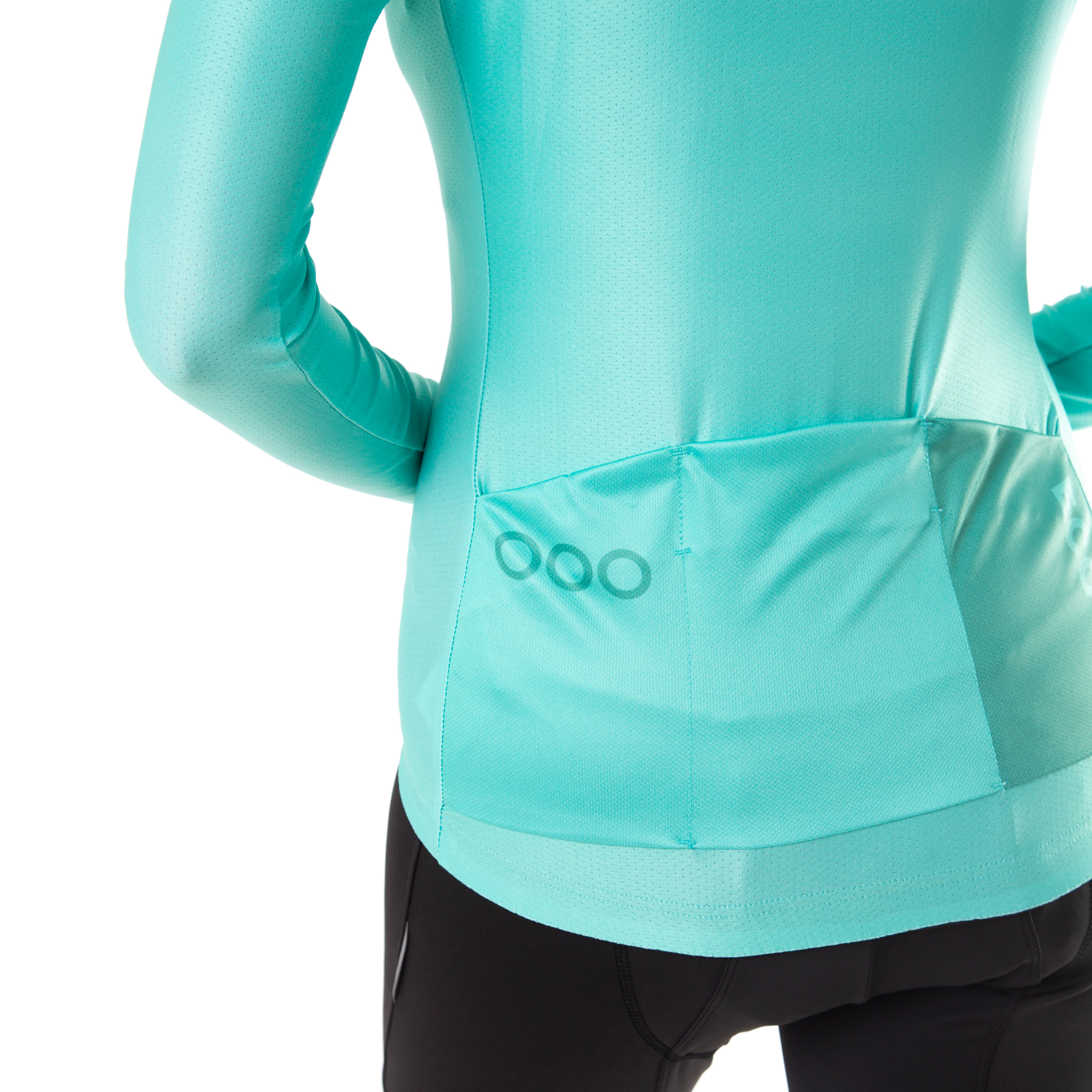 Maillot de manga larga ECOON modelo Tourmalet Women en color Turquesa