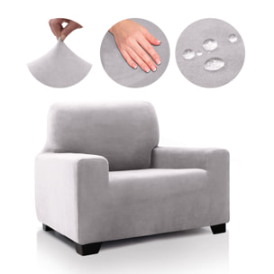 Funda de sofá TERCIOPELO ANTI MANCHAS Multi elástica modelo VERONICA