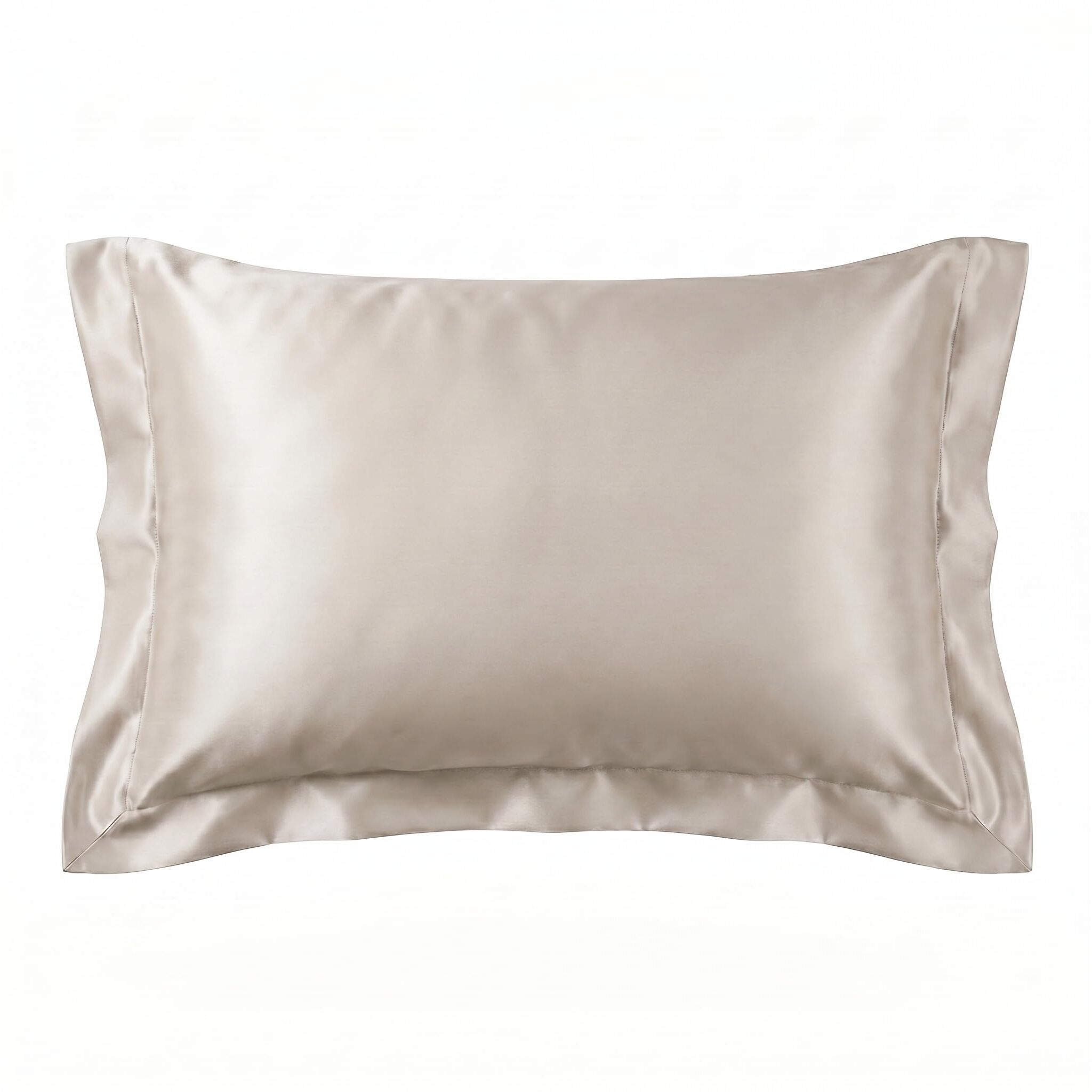 Coppia federe in seta 50x80 cm con zip e volani, fronte in seta morbida e lucente, retro in tencel traspirante, effetto anticrespo e delicata su pelle e capelli, eleganti e confortevoli, ideali per ogni stagione