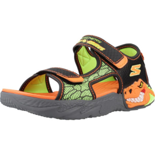 Sandalias Niño Creature-splash Negro