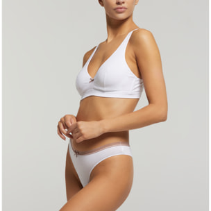 Reggiseno ferretto cotone con fiocco