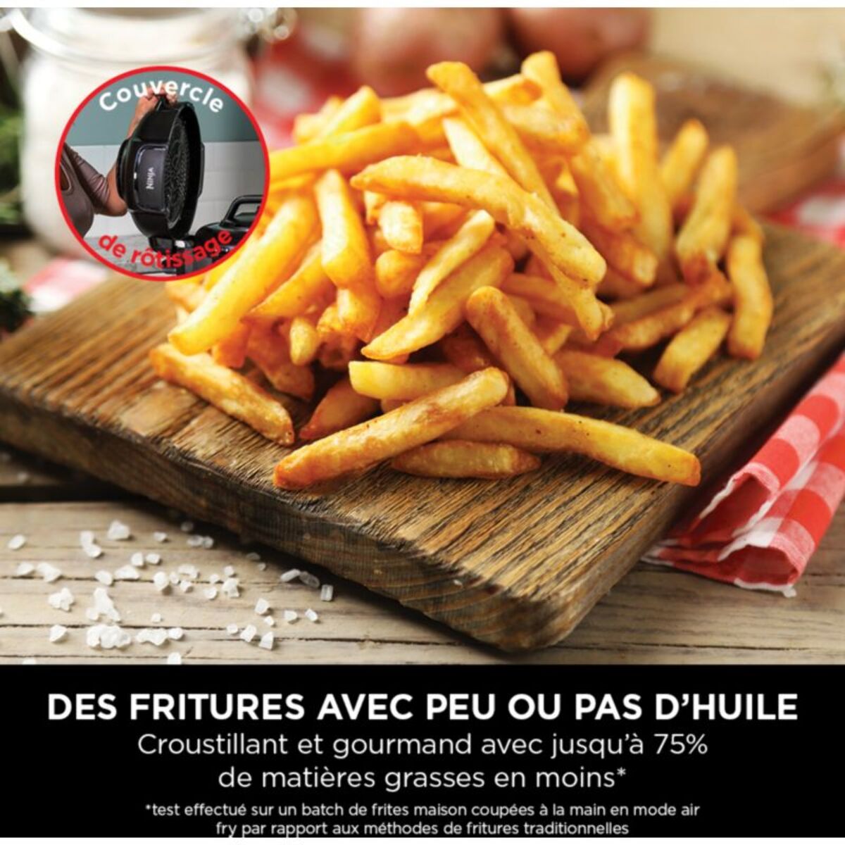 Multicuiseur NINJA Foodi OP100EU 4,7 L,  6 modes de cuisson dont air fryer