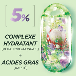 Garnier Fructis Méthode Boucles Routine Shampooing, Masque, Spray Hydratant à l'Acide Hyaluronique et beurre de Karité