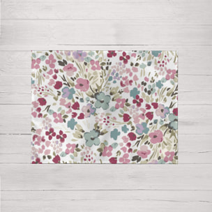 Lot de 2 sets de table individuels résinés 0120-52 100% coton 45x35 cm