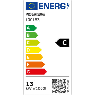 CENTURY XL LED Ventilador blanco DC