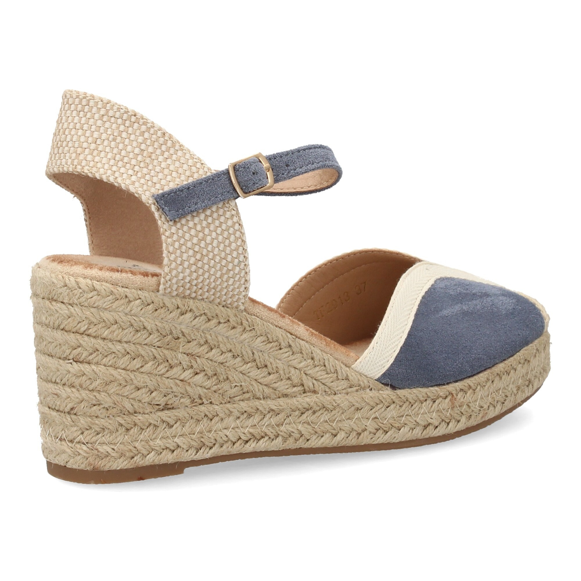 Alpargatas de cuña clásicas cómodas para mujer