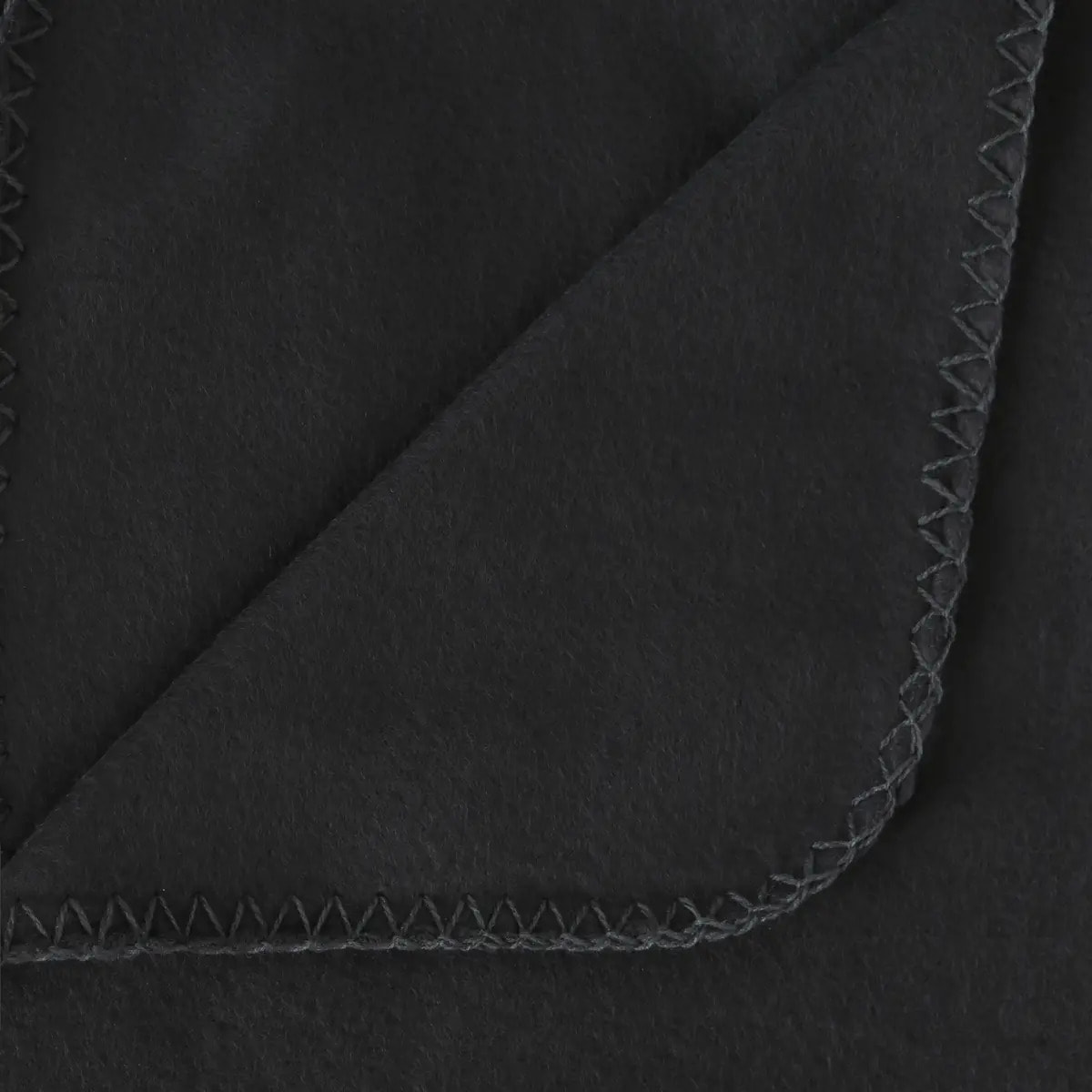 Plaid polaire gris ardoise 125x150cm