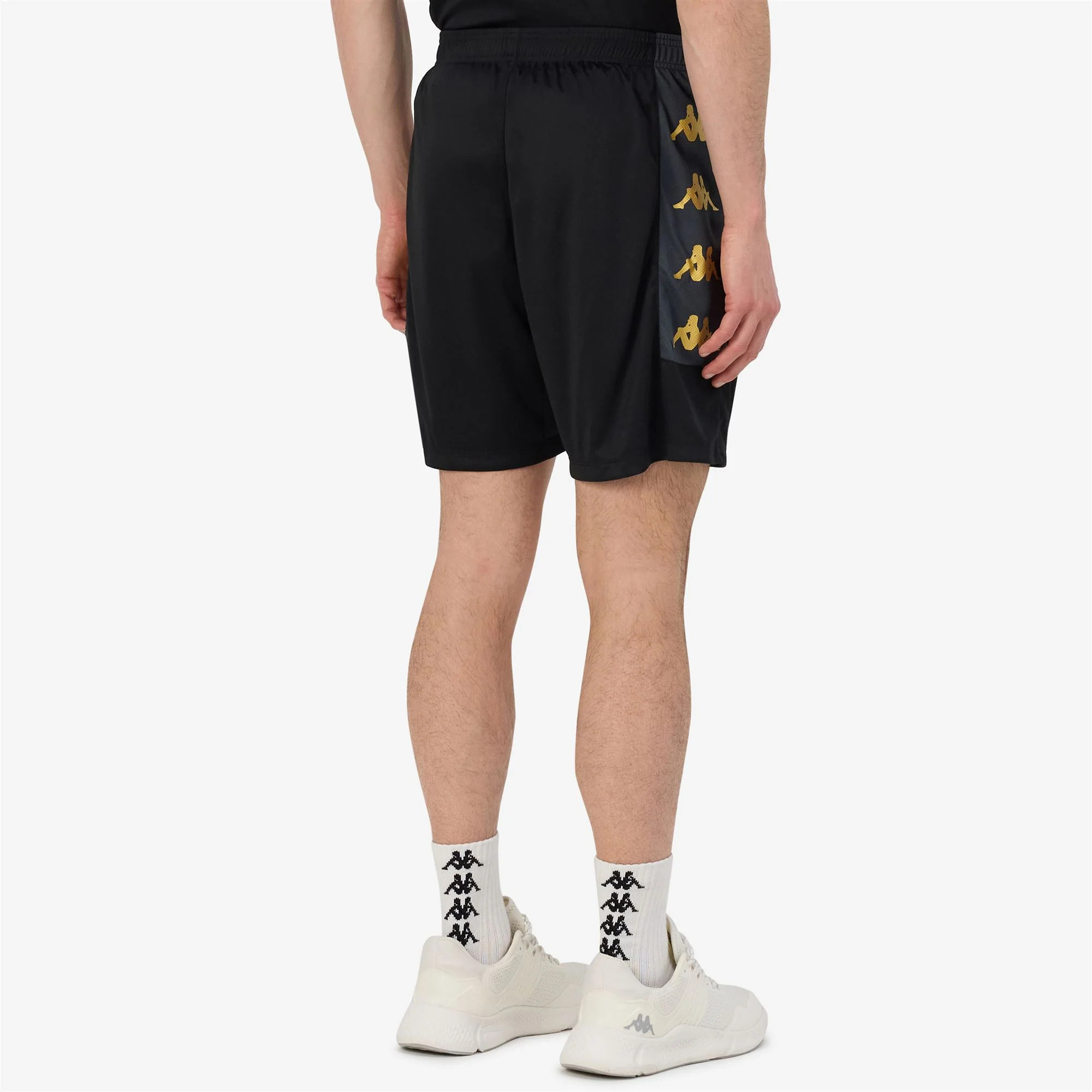 Kappa - Pantaloni Corti Bambino Nero - Kappa4Football Gondo