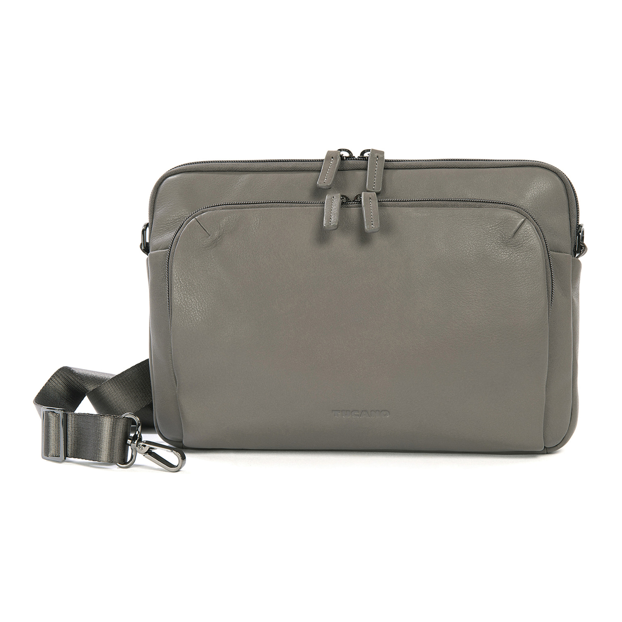 Borsa a tracolla  unisex In Vera pelle Made in Italy 34x23x8,5 cm