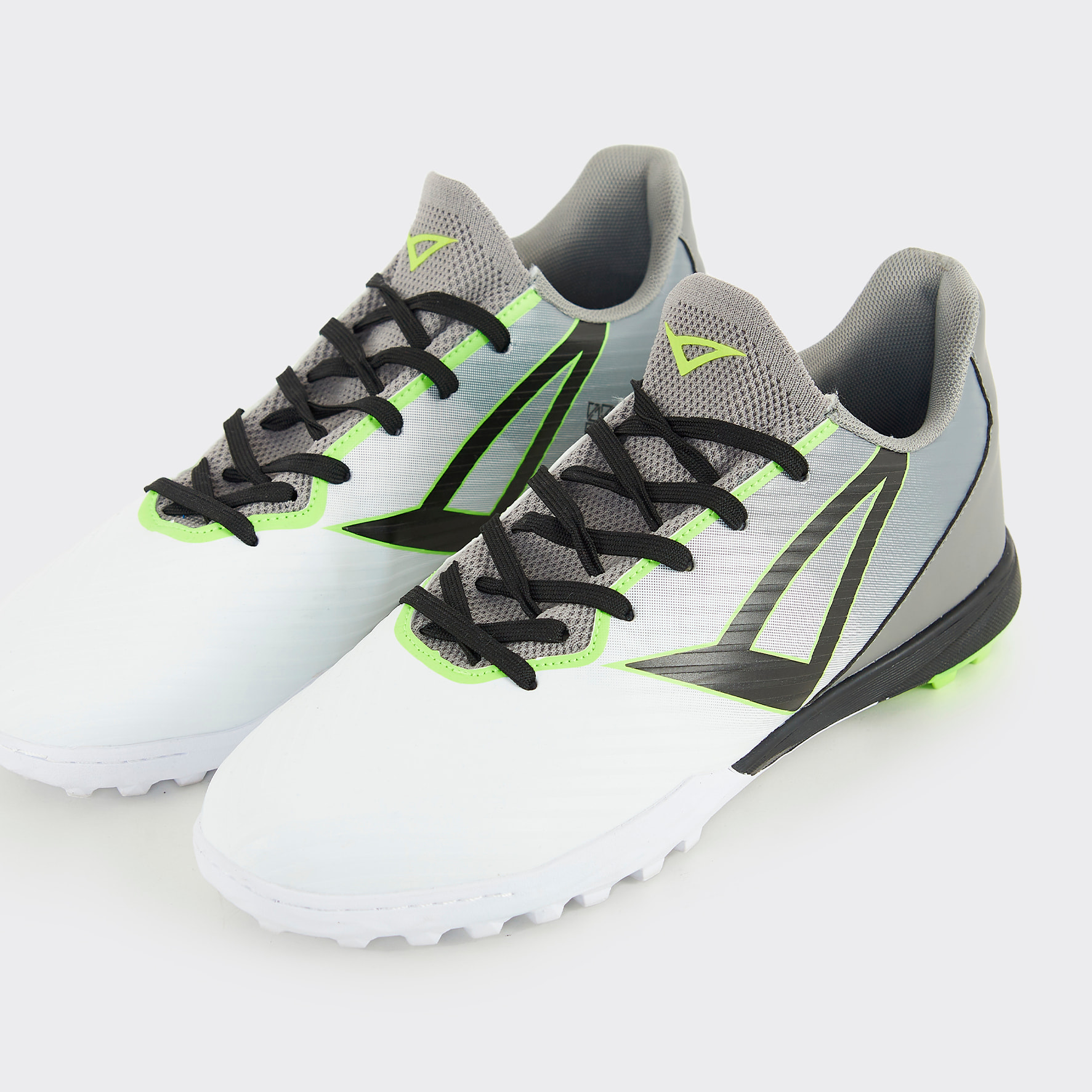 Scarpa da calcetto DELTA bianco grigio, bambino