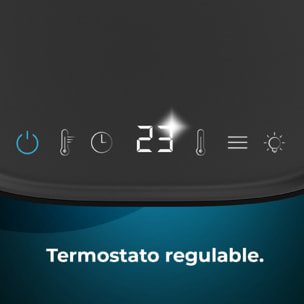 Cecotec Calefactor cerámico de sobremesa ReadyWarm 1570 Max Ceramic Smart Black
