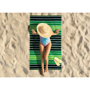 Telo Mare Spugna Jacquard Spiaggia Disegno Cairo