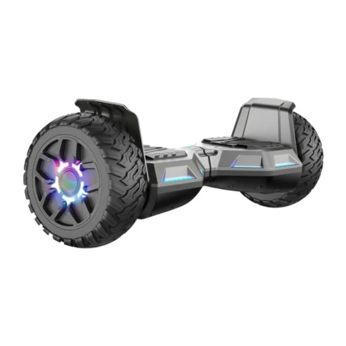 Hoverboard FP T-Slide SUV 85 – 8,5" – Moteur 2x350W – Pneus larges – LED – Autonomie 15 km