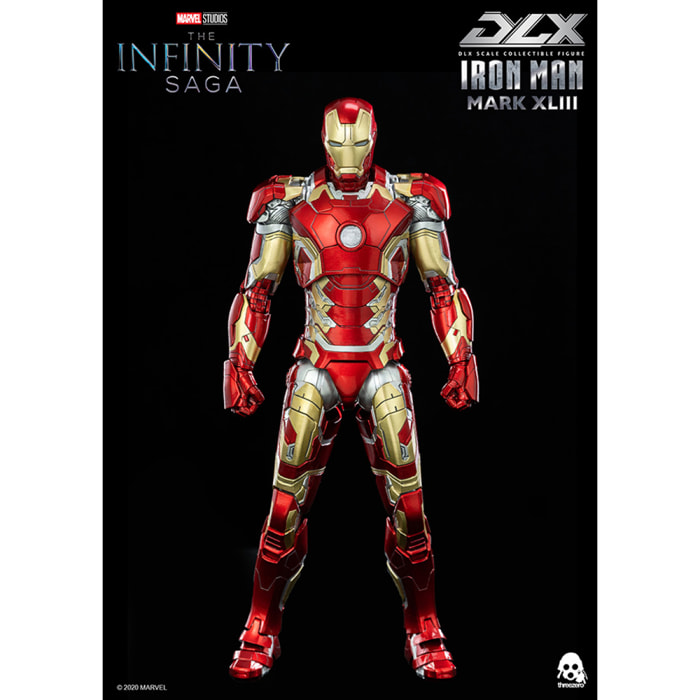 Infinity Saga Iron Man Mark 43 Af Action Figura Threezero