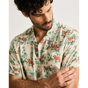 Camisa Manga Corta Off White - Waikiki